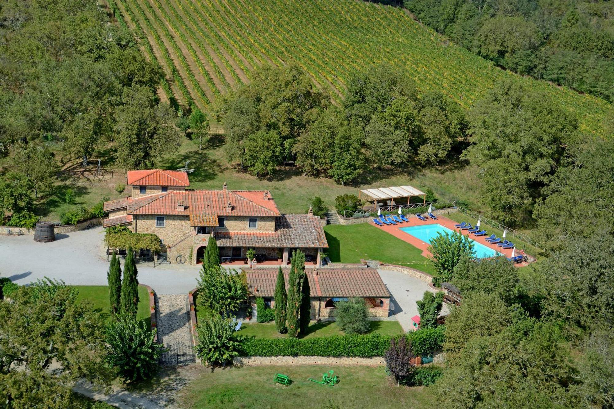 Agriturismo L'Incrociata Bucine Exteriér fotografie