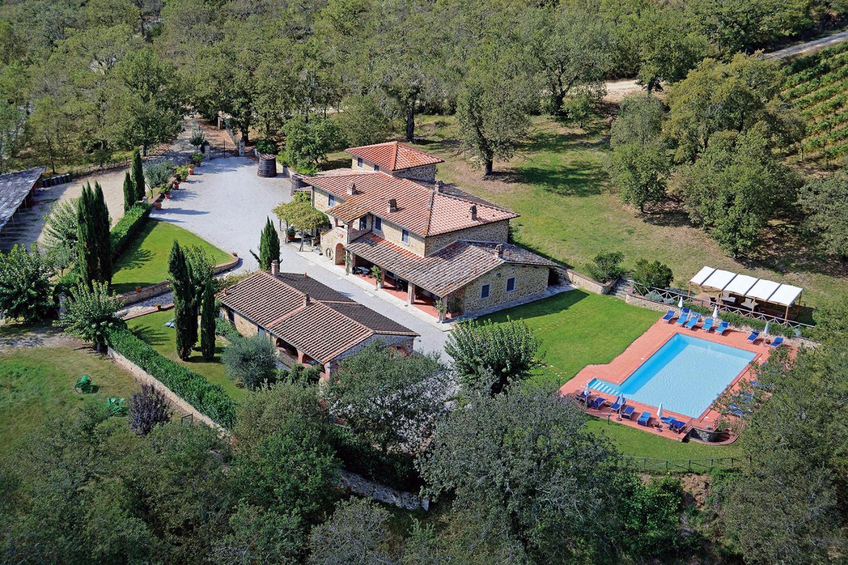 Agriturismo L'Incrociata Bucine Exteriér fotografie